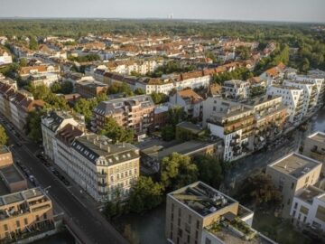 Erstbezug: Luxus-Penthouse 04/26 über den Dächern von Leipzig-Schleußig - Visualisierung