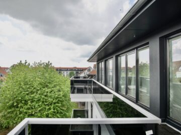 Erstbezug: Exklusives Penthouse mit umlaufender Dachterrasse 'Wohntraum Grüner Bogen' - Penthouse
